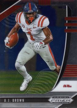 #1 A.J. Brown - Ole Miss Rebels - 2020 Panini Prizm Draft Picks Football