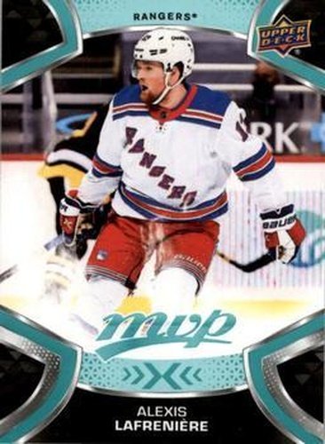 #1 Alexis Lafreniere - New York Rangers - 2021-22 Upper Deck MVP Hockey