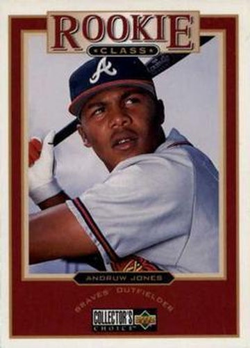 #1 Andruw Jones - Atlanta Braves - 1997 Collector's Choice Baseball