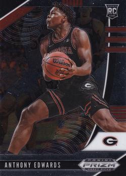 #1 Anthony Edwards - Georgia Bulldogs - 2020 Panini Prizm Draft Picks Collegiate Basketball