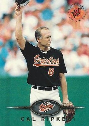 #1 Cal Ripken - Baltimore Orioles - 1995 Stadium Club Baseball