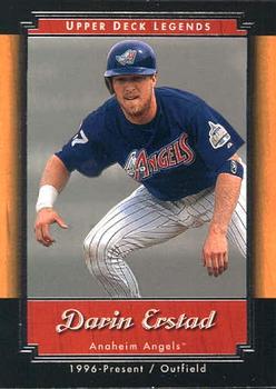 #1 Darin Erstad - Anaheim Angels - 2001 Upper Deck Legends Baseball