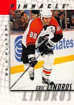 #1 Eric Lindros - Philadelphia Flyers - 1997-98 Pinnacle Be a Player Hockey