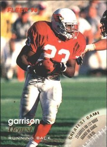 #1 Garrison Hearst - Arizona Cardinals - 1996 Fleer Football
