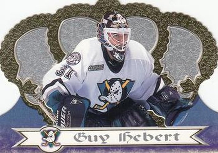 #1 Guy Hebert - Anaheim Mighty Ducks - 1999-00 Pacific Crown Royale Hockey
