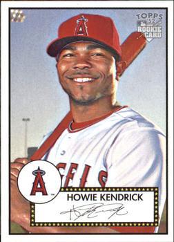 #1 Howie Kendrick - Los Angeles Angels - 2006 Topps 1952 Edition Baseball