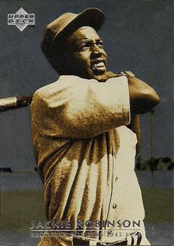 #1 Jackie Robinson - Brooklyn Dodgers - 1997 Upper Deck Baseball