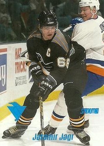 #1 Jaromir Jagr - Pittsburgh Penguins - 1999-00 Stadium Club Hockey