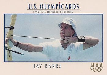 #1 Jay Barrs - USA - 1992 Impel U.S. Olympic Hopefuls