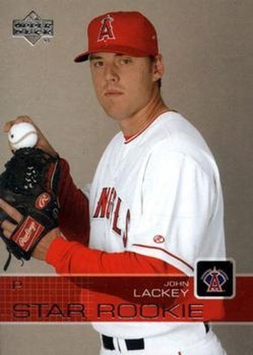 #1 John Lackey - Anaheim Angels - 2003 Upper Deck Baseball