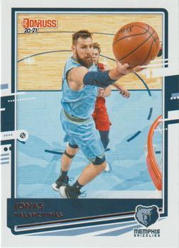 #1 Jonas Valanciunas - Memphis Grizzlies - 2020-21 Donruss Basketball