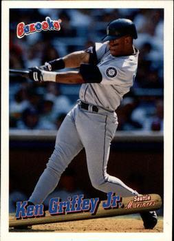 #1 Ken Griffey Jr. - Seattle Mariners - 1996 Bazooka Baseball