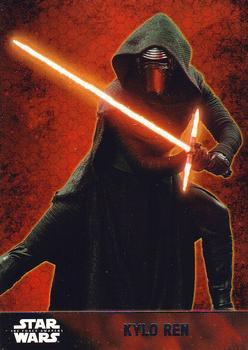 #1 Kylo Ren - 2015 Topps Star Wars The Force Awakens