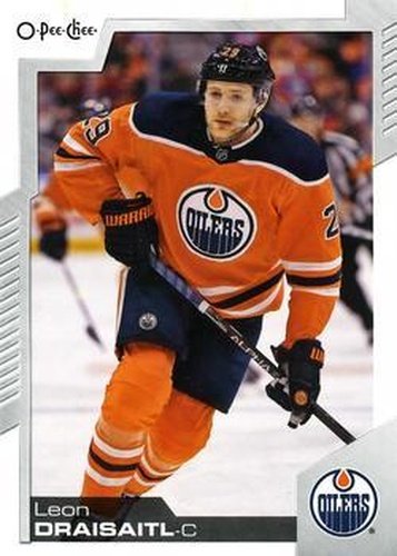 #1 Leon Draisaitl - Edmonton Oilers - 2020-21 O-Pee-Chee Hockey