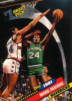 #1 Mark Aguirre - Dallas Mavericks - 1992-93 Topps Archives Basketball