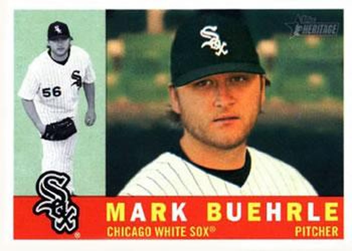 #1 Mark Buehrle - Chicago White Sox - 2009 Topps Heritage Baseball
