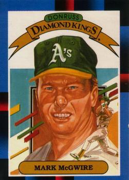 #1 Mark McGwire - Oakland Athletics - 1988 Leaf Baseball