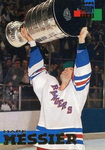 #1 Mark Messier - New York Rangers - 1994-95 Stadium Club Hockey