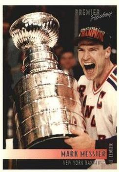 #1 Mark Messier - New York Rangers - 1994-95 Topps Premier Hockey