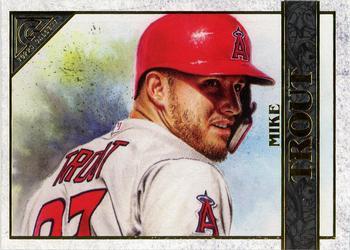 #1 Mike Trout - Los Angeles Angels - 2020 Topps Gallery Baseball