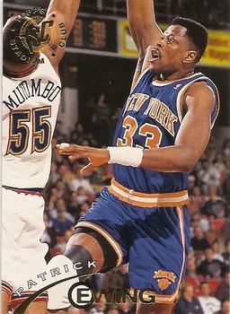 #1 Patrick Ewing - New York Knicks - 1994-95 Stadium Club Basketball