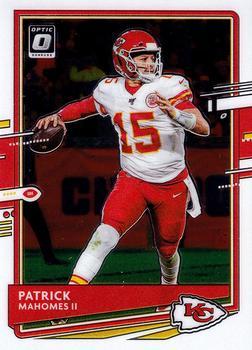 #1 Patrick Mahomes II - Kansas City Chiefs - 2020 Donruss Optic Football