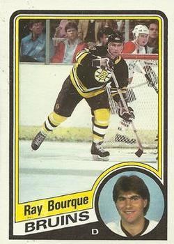 #1 Ray Bourque - Boston Bruins - 1984-85 Topps Hockey