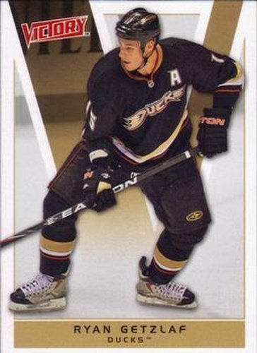 #1 Ryan Getzlaf - Anaheim Ducks - 2010-11 Upper Deck Victory Hockey