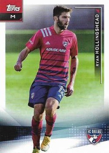 #1 Ryan Hollingshead - FC Dallas - 2021 Topps MLS Soccer