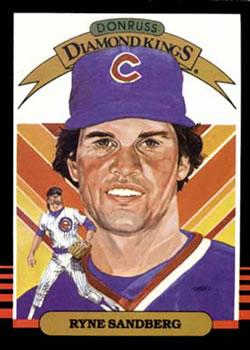 #1 Ryne Sandberg - Chicago Cubs - 1985 Donruss Baseball