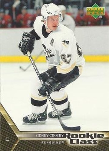 #1 Sidney Crosby - Pittsburgh Penguins - 2005-06 Upper Deck Rookie Class Box Set Hockey