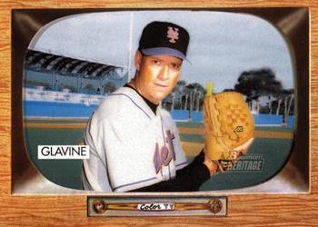 #1 Tom Glavine - New York Mets - 2004 Bowman Heritage Baseball