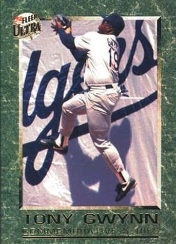 #1 Tony Gwynn - San Diego Padres -1992 Ultra - Tony Gwynn Commemorative Series Baseball