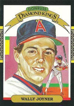 #1 Wally Joyner - California Angels - 1987 Donruss Baseball