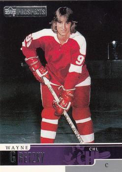 #1 Wayne Gretzky - Sault Ste. Marie Greyhounds - 1999-00 Upper Deck Prospects Hockey