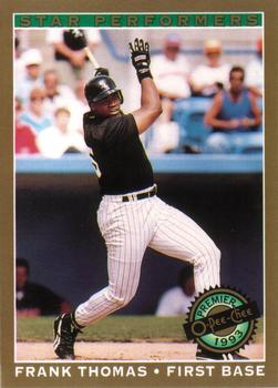 #1 Frank Thomas - Chicago White Sox - 1993 O-Pee-Chee Premier Baseball - Star Performers