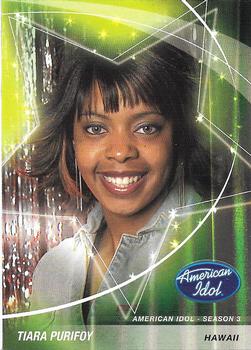 #1 Tiara Purifoy - Hawaii - 2004 Fleer American Idol Season 3