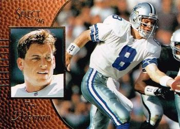 #1 Troy Aikman - Dallas Cowboys - 1996 Select Football