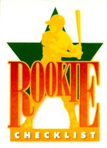 #1 Star Rookie Checklist - 1990 Upper Deck Baseball
