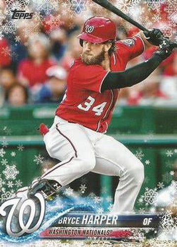 #HMW1 Bryce Harper - Washington Nationals - 2018 Topps Holiday Baseball