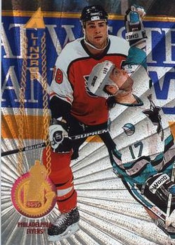 #1 Eric Lindros - Philadelphia Flyers - 1994-95 Pinnacle Hockey - Rink Collection