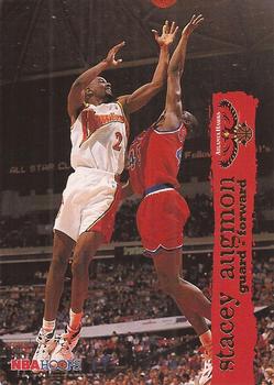 #1 Stacey Augmon - Atlanta Hawks - 1995-96 Hoops Basketball