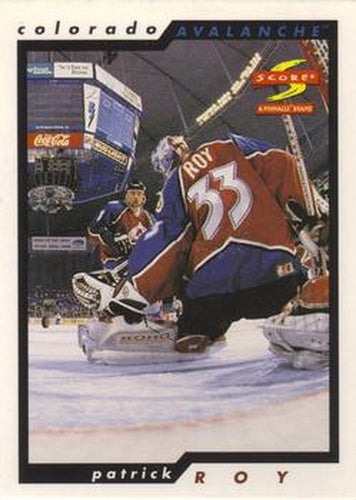 #1 Patrick Roy - Colorado Avalanche - 1996-97 Score Hockey