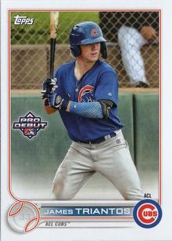 #PD-1 James Triantos - ACL Cubs - 2022 Topps Pro Debut Baseball