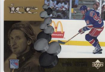 #McD 1 Wayne Gretzky - New York Rangers - 1998-99 Upper Deck Ice McDonald's Hockey