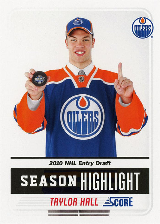 #1 Taylor Hall - Edmonton Oilers - 2011-12 Score Hockey