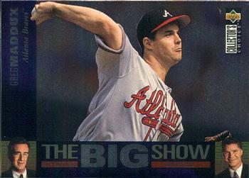 #1 Greg Maddux - Atlanta Braves - 1997 Collector's Choice Baseball - The Big Show