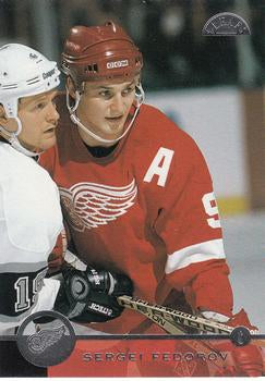 #1 Sergei Fedorov - Detroit Red Wings - 1996-97 Leaf Hockey