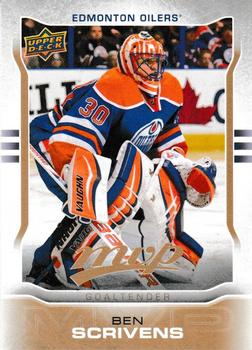 #1 Ben Scrivens - Edmonton Oilers - 2014-15 Upper Deck MVP Hockey