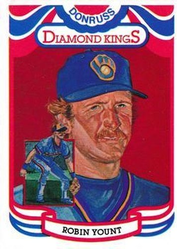 #1a Robin Yount - Milwaukee Brewers - 1984 Donruss Baseball